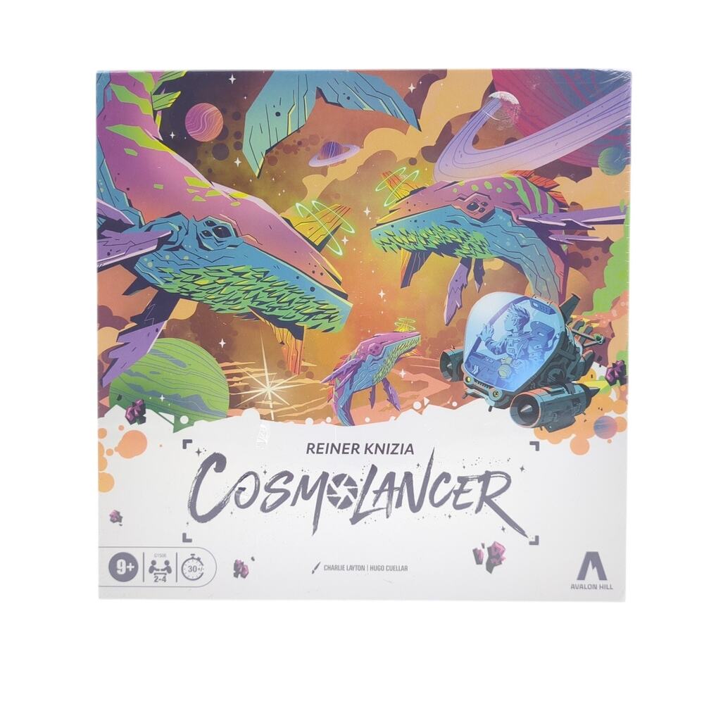 Cosmolancer Reiner Knizia Board Game NEW SEALED Avalon Hill 2-4 Players Ages 9+